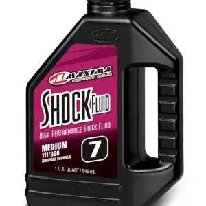 Závodní tlumičový olej MAXIMA Racing Shock Fluid 75/390 7WT 946 ml Cenová Bomba