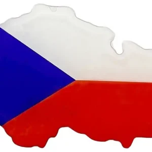 3D nálepka mapa ČR Časově Omezené