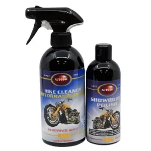 Cenová Bomba Sada Autosol na motocykl Bike Cleaner a Showroom Polish
