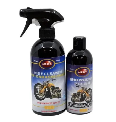 Cenová Bomba Sada Autosol na motocykl Bike Cleaner a Showroom Polish