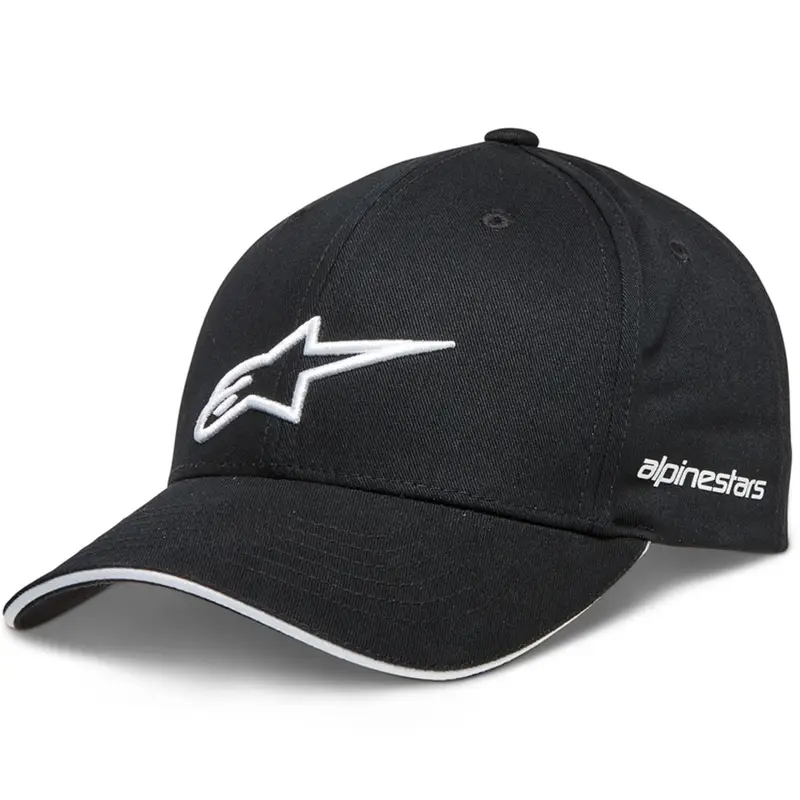 Poslední Šance Kšiltovka Alpinestars Rostrum Hat černo-bílá