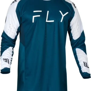 Motokrosový dres FLY Racing Evolution DST modro-bílá výprodej Nejprodávanější