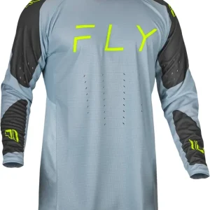 Motokrosový dres FLY Racing Evolution DST šedo-černo-fluo zelený výprodej Aktuální