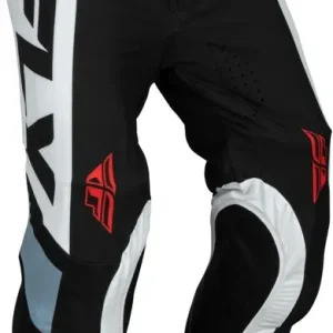 Motokrosové kalhoty FLY Racing Lite černo-bílo-šedé Ihned K Objednání