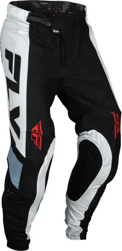 Motokrosové kalhoty FLY Racing Lite černo-bílo-šedé Ihned K Objednání