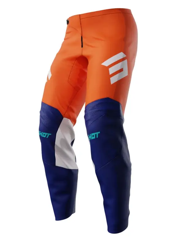 Nová Kolekce Dětské motokrosové kalhoty Shot Iron oranžové výprodej
