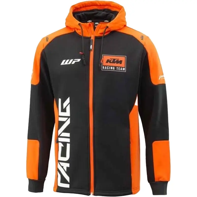 Horká Nabídka Mikina KTM Team Zip Hoodie černo-oranžová