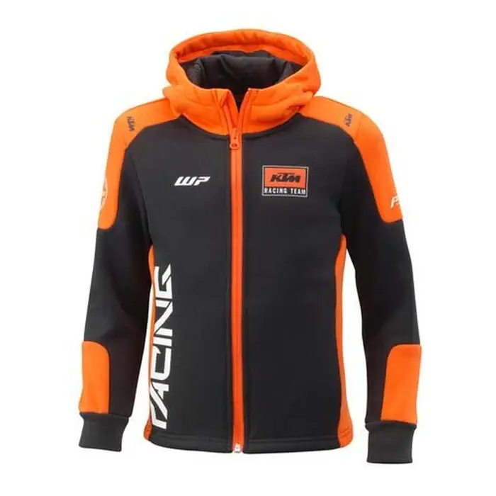 Dětská mikina Kids Team Hoodie černo-oranžová Zlevněný