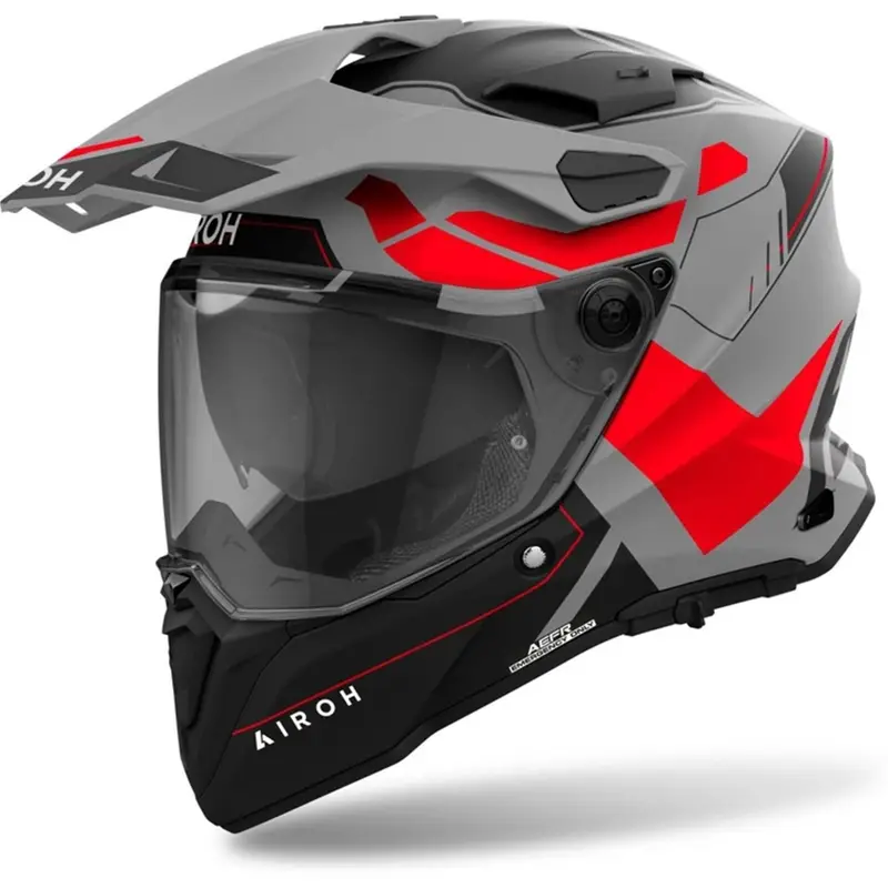 Nízká Cena Enduro helma Airoh Commander 2 Reveal matná červená fluo