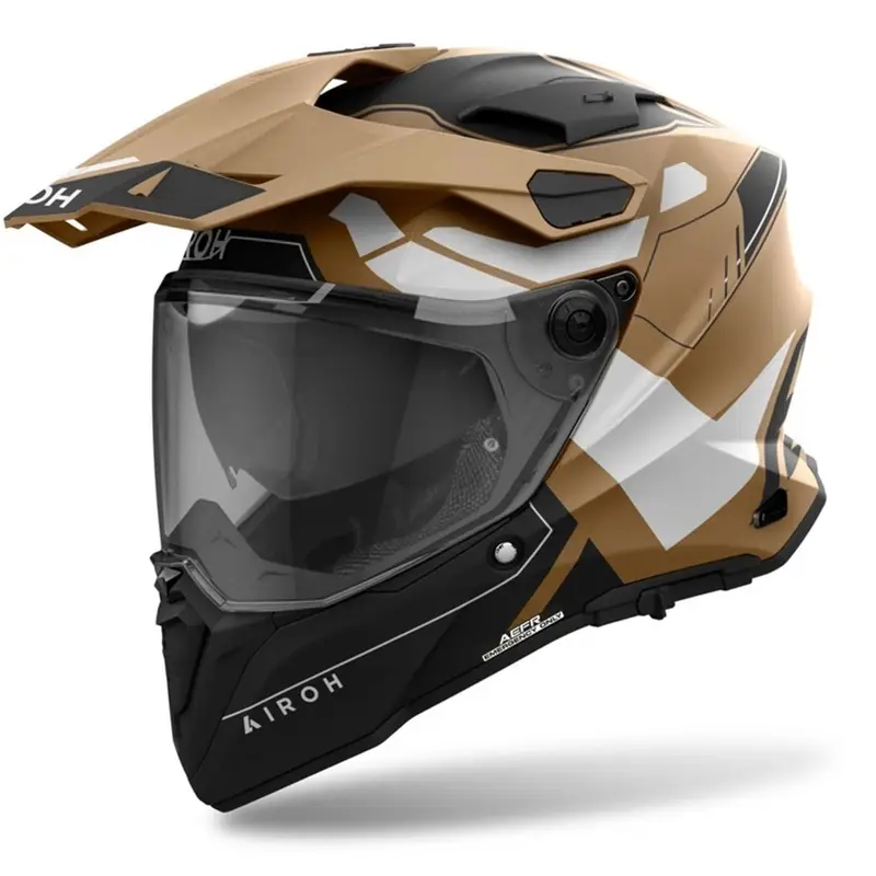 Enduro helma Airoh Commander 2 Reveal matná písková Cenově Výhodný