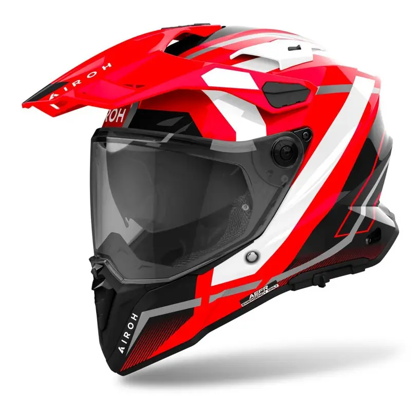 Koupit Online Enduro helma Airoh Commander 2 Mavick lesklá červená