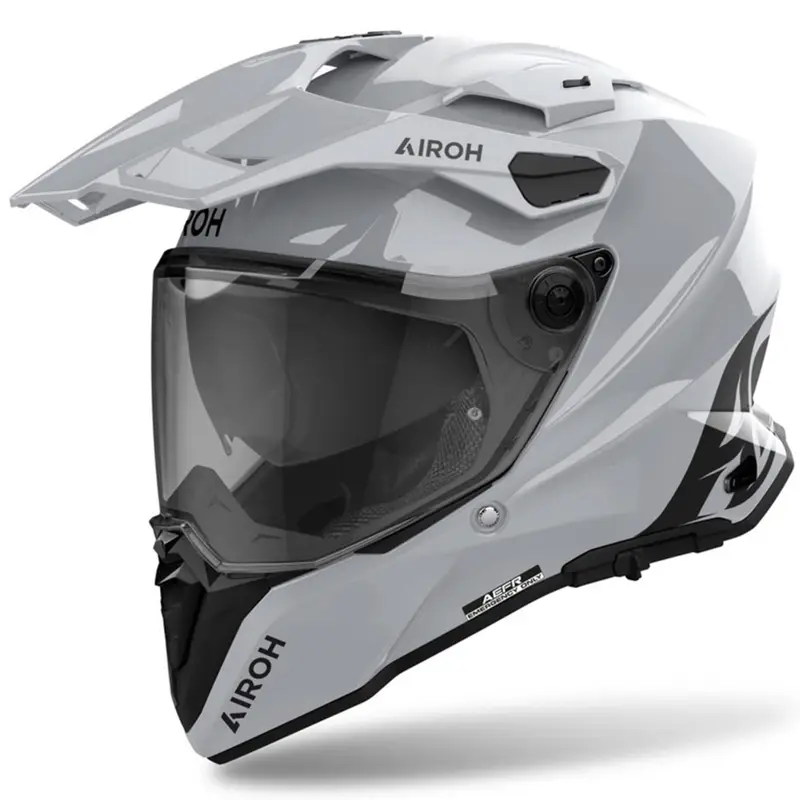Enduro helma Airoh Commander 2 Color lesklá šedá Nakupujte Hned