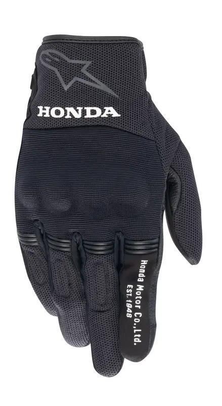 Rukavice na motorku Alpinestars Copper Honda černo-šedé Dokud Zásoby Vydrží