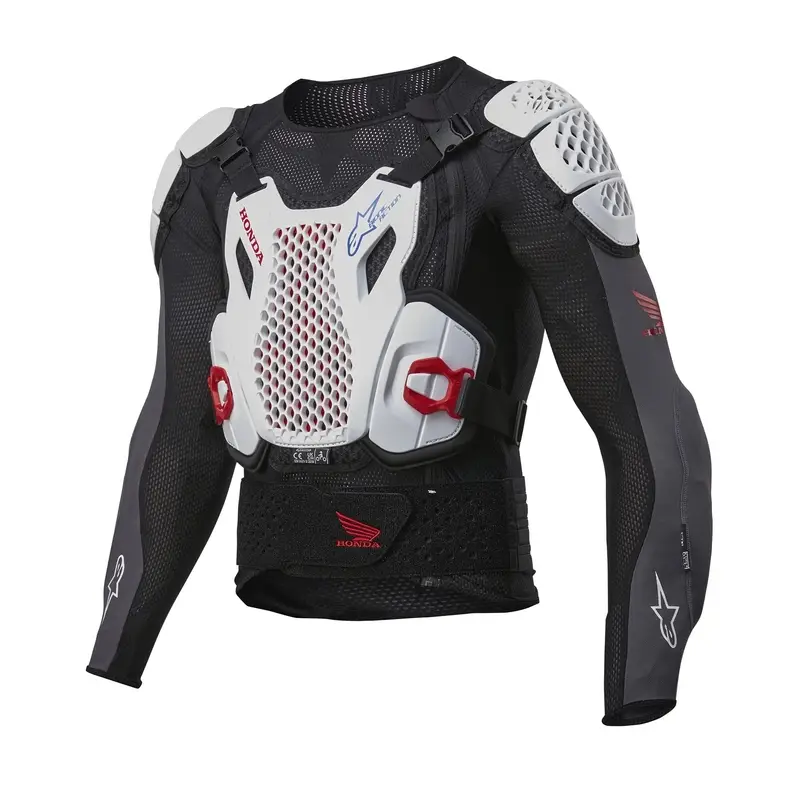 Jen Po Omezenou Doba Chránič těla Alpinestars Bionic Plus 2 Honda kolekce bílo-modro-červeno-černý