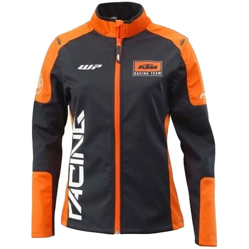 Dámská softshellová bunda KTM Team černo-oranžová Víkendová Akce