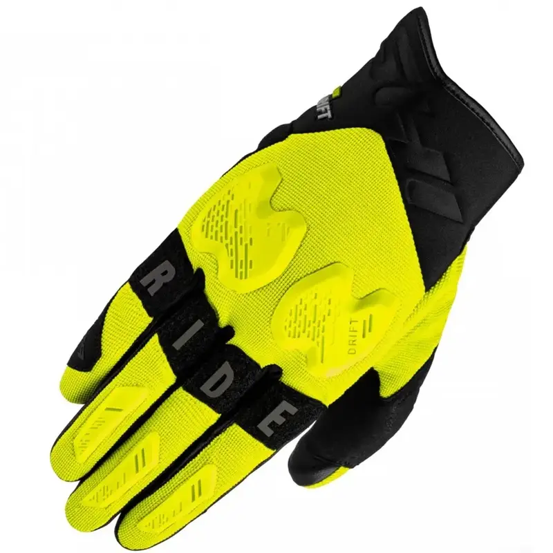 Rukavice na motorku Shima Drift fluo žluto-černé Must-Have
