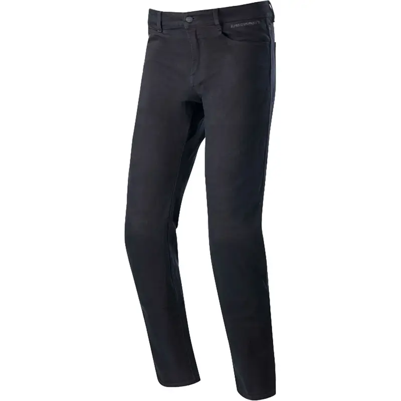 Džíny na motorku Alpinestars Radon Relaxed Fit Denim modro-černé Expresní Doručení