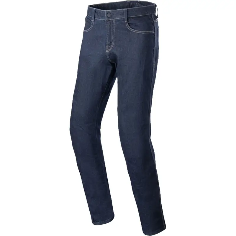 Aktuální Džíny na motorku Alpinestars Radon Relaxed Fit Denim seprané modré