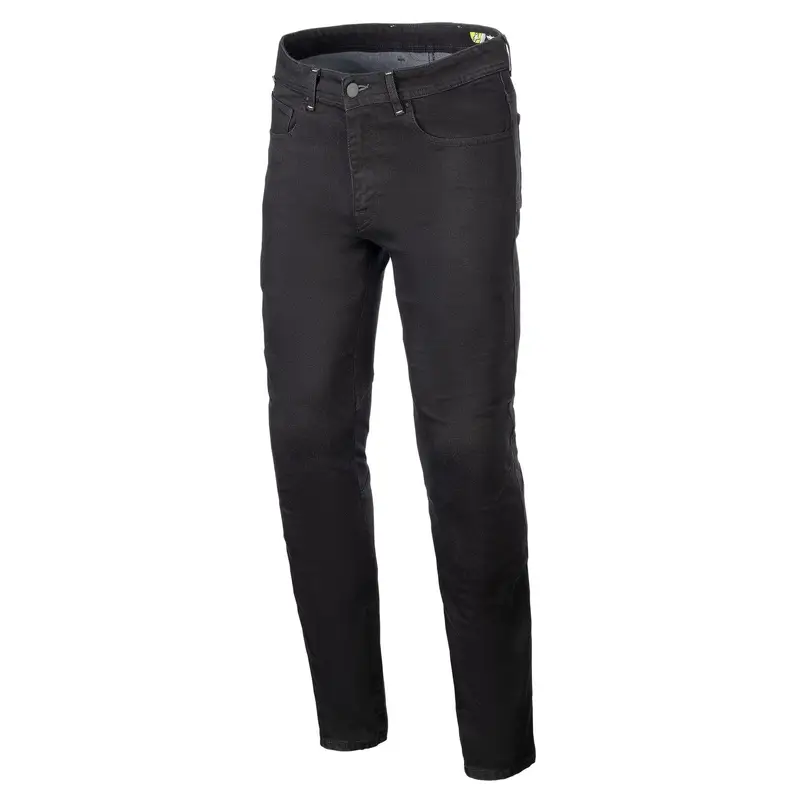 Autentický Džíny na motorku Alpinestars Radium 2 Denim seprané černé
