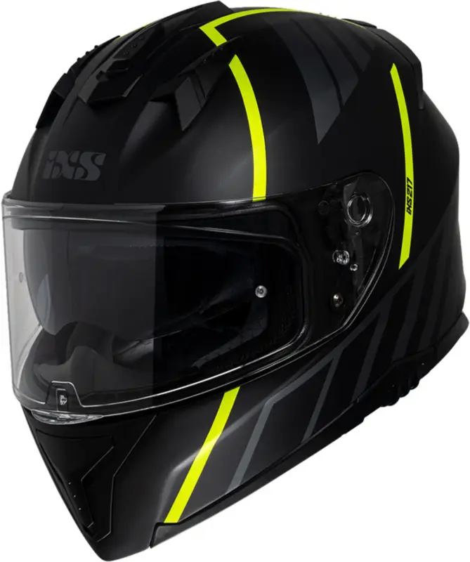 Integrální helma iXS iXS 217 2.0 X14092 matně černá-neonově žlutá XL Super Cena
