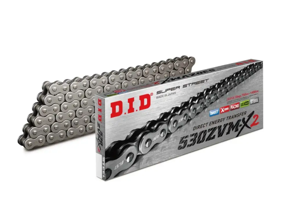 ZVM-X série X-Kroužkový řetěz D.I.D Chain 530ZVM-X2 128 článků Jen Po Omezenou Doba