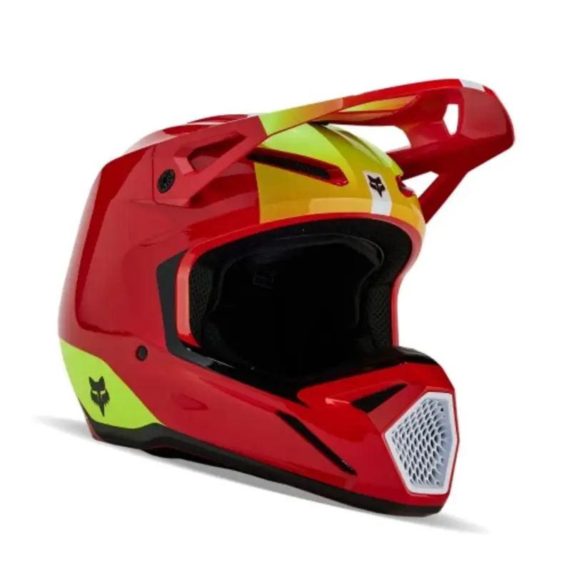 FOX motokrosová přilba V1 Ballast Helmet fluo/red Dokud Zásoby Vydrží