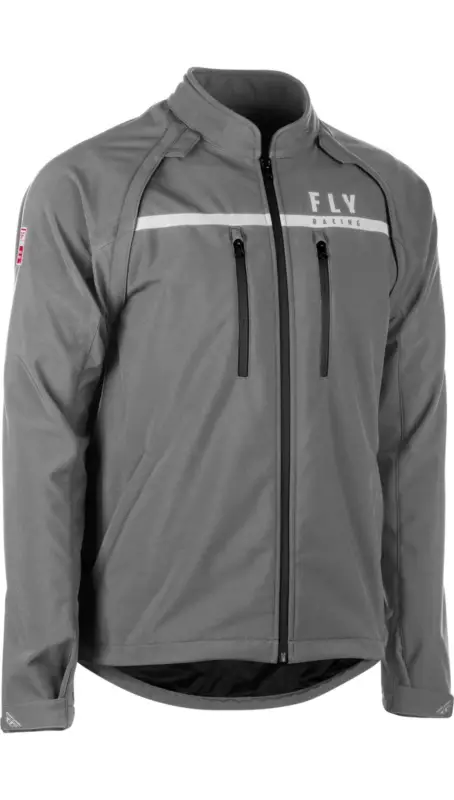Zlevněný bunda PATROL, FLY RACING (šedá)