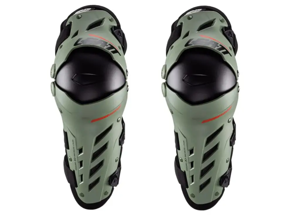 LEATT Kloubové chrániče kolen Knee Guard Dual AXIS Khaki Jen Po Omezenou Doba