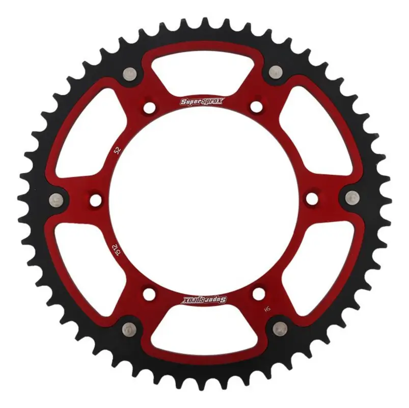 Speciální Cena Rozeta SUPERSPROX STEALTH RST-1512:52-RED červená 52 zubů, 520