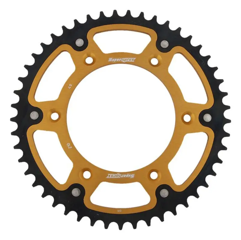 Rozeta SUPERSPROX STEALTH RST-210:49-GLD zlatá 49 zubů, 520 Vysoce Kvalitní