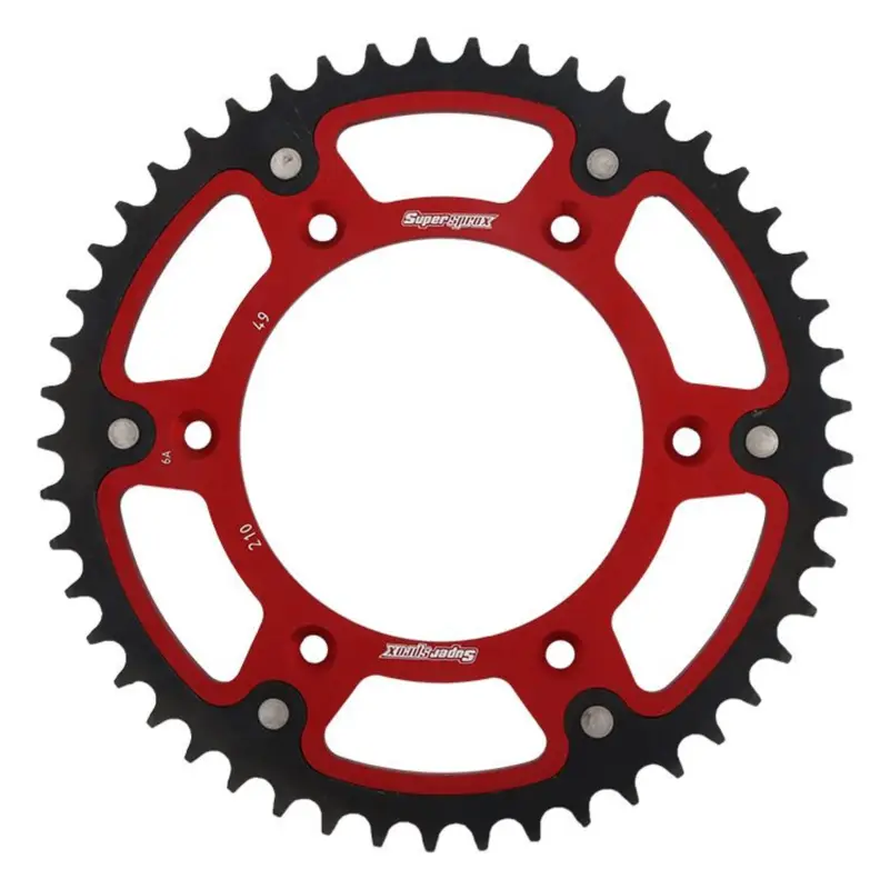 Rozeta SUPERSPROX STEALTH RST-210:49-RED červená 49 zubů, 520 Akční Cena