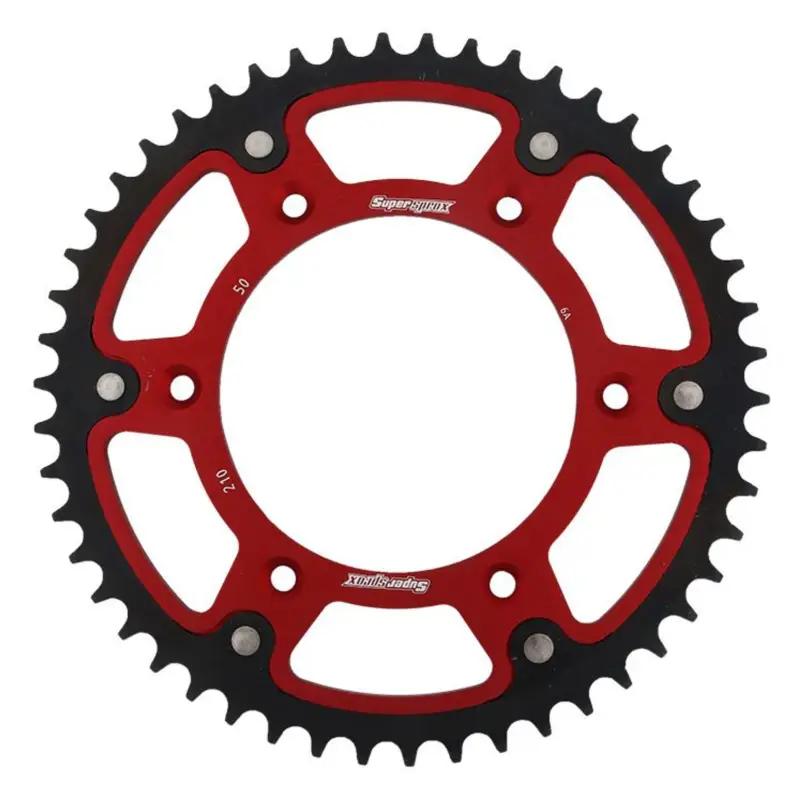 Rozeta SUPERSPROX STEALTH RST-210:50-RED červená 50 zubů, 520 Zlevněný