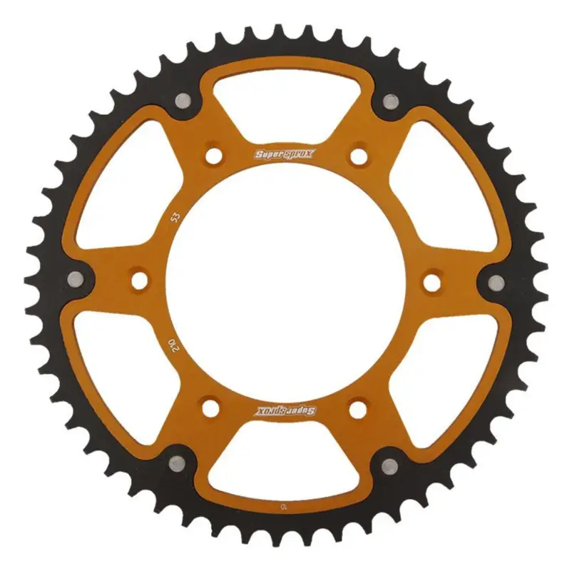 Rozeta SUPERSPROX STEALTH RST-210:53-GLD zlatá 53 zubů, 520 Aktuální