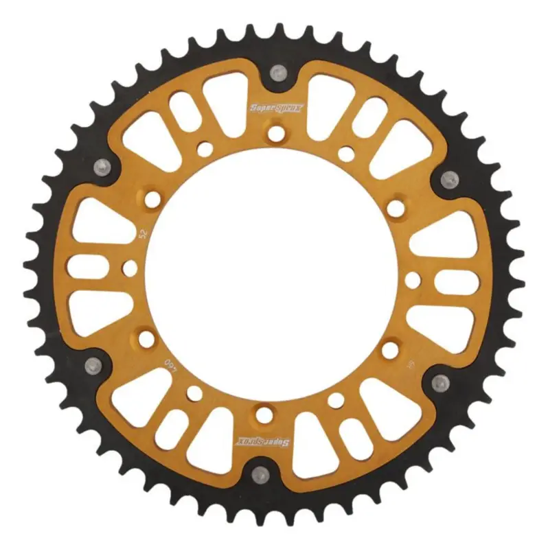 Rozeta SUPERSPROX STEALTH RST-460:52-GLD zlatá 52 zubů, 520 Expresní Doručení