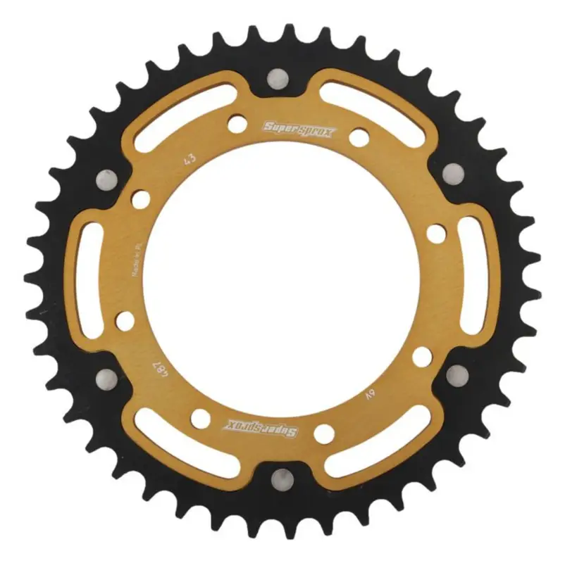 Rozeta SUPERSPROX STEALTH RST-487:43-GLD zlatá 43 zubů, 520 Nejlepší Cena