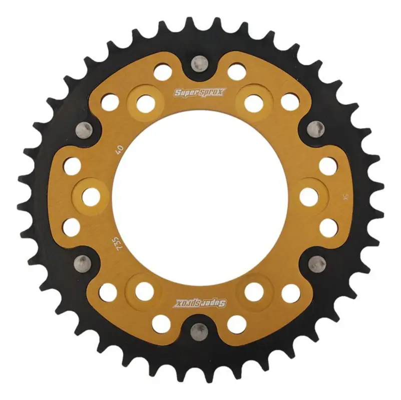 Rozeta SUPERSPROX STEALTH RST-735:40-GLD zlatá 40 zubů, 520 Autentický