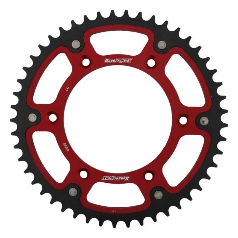 Akční Nabídka Rozeta SUPERSPROX STEALTH RST-8000:49-RED červená 49 zubů, 520
