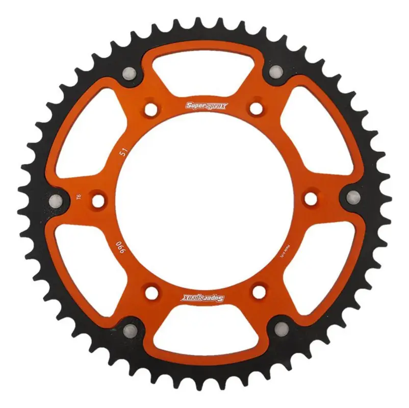 Rozeta SUPERSPROX STEALTH RST-990:51-ORG oranžová 51 zubů, 520 Expresní Doručení