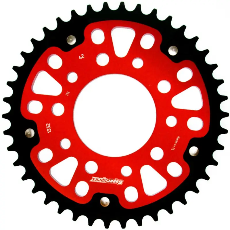 Sezónní Sleva Rozeta SUPERSPROX STEALTH RST-1332:42-RED červená 42 zubů, 525