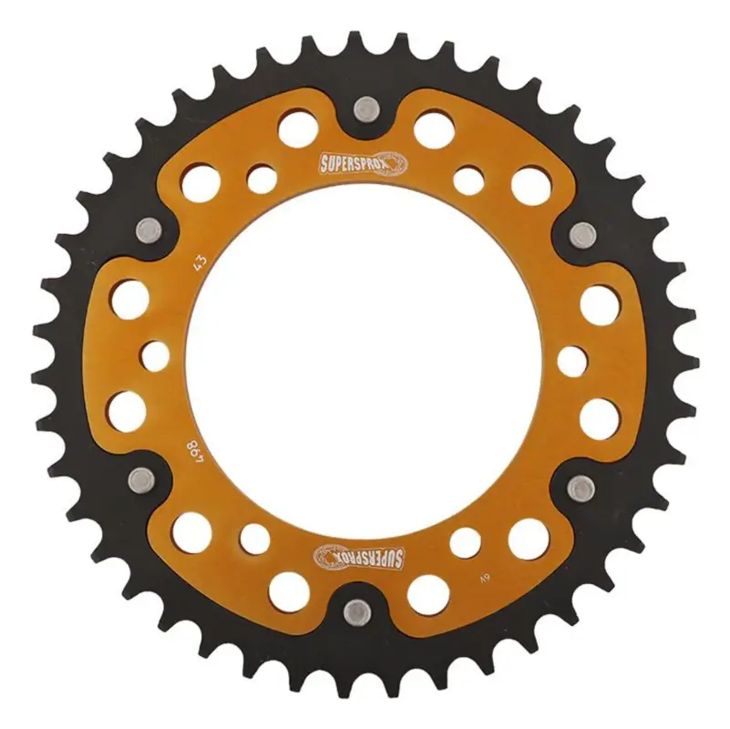 Rozeta SUPERSPROX STEALTH RST-498:43-GLD zlatá 43 zubů, 525 Vrácení Zdarma