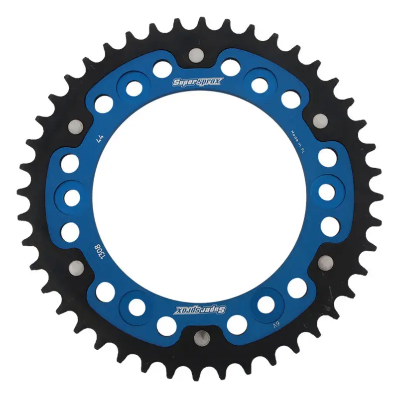 Aktuální Řetězová rozeta SUPERSPROX STEALTH RST-1308:44-BLU modrá 44 zubů, 520