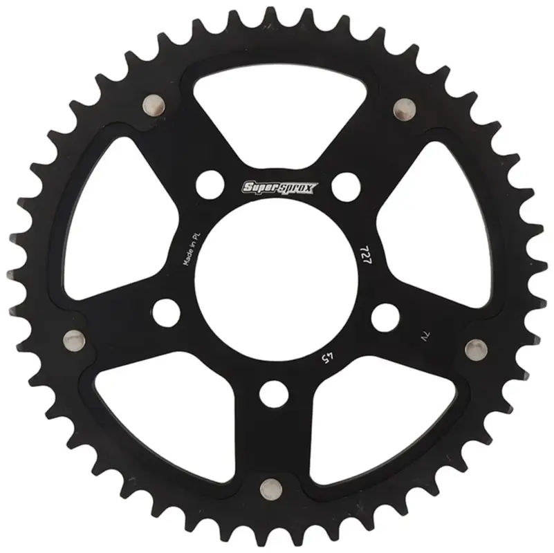 Finální Výprodej Řetězová rozeta SUPERSPROX STEALTH RST-727:45-BLK černý 45 zubů, 525
