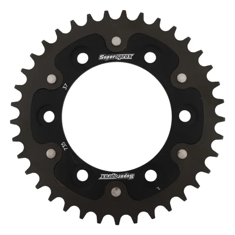 Super Cena Řetězová rozeta SUPERSPROX STEALTH RST-735:37-BLK černý 37 zubů, 520