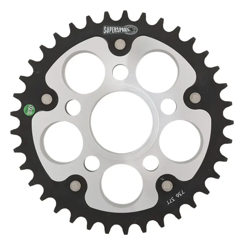 Vysoce Kvalitní Řetězová rozeta SUPERSPROX STEALTH RST-736:37-SLV stříbrná 37 zubů, 520
