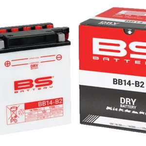 Akční Nabídka Konvenční motocyklová baterie BS-BATTERY BB14-B2 (YB14-B2) Včetně balení kyseliny