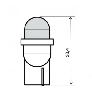 Kup Teď Přední světlo RMS 246510565 T10 12V