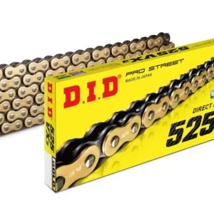 Hit Sezóny VX série X-Kroužkový řetěz D.I.D Chain 525VX3 1920 článků Zlatá/Černá