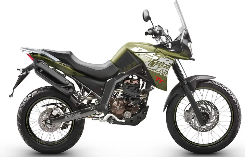 Cenový Hit UM DSR Adventure TT 125 zelená