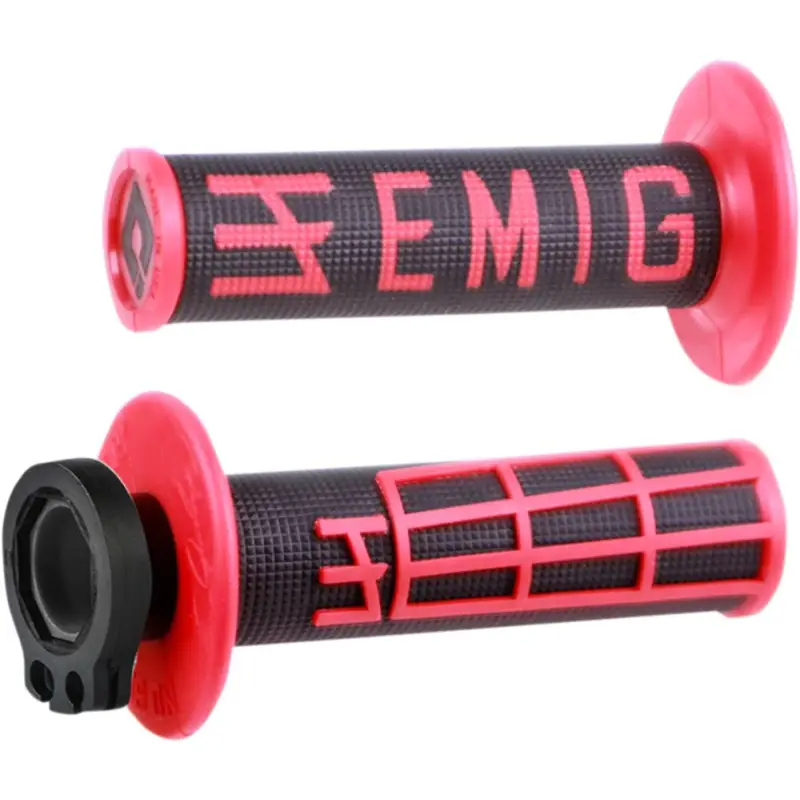 Grip ODI MX v2 EMIG LOCK-ON bk/red Nová Kolekce