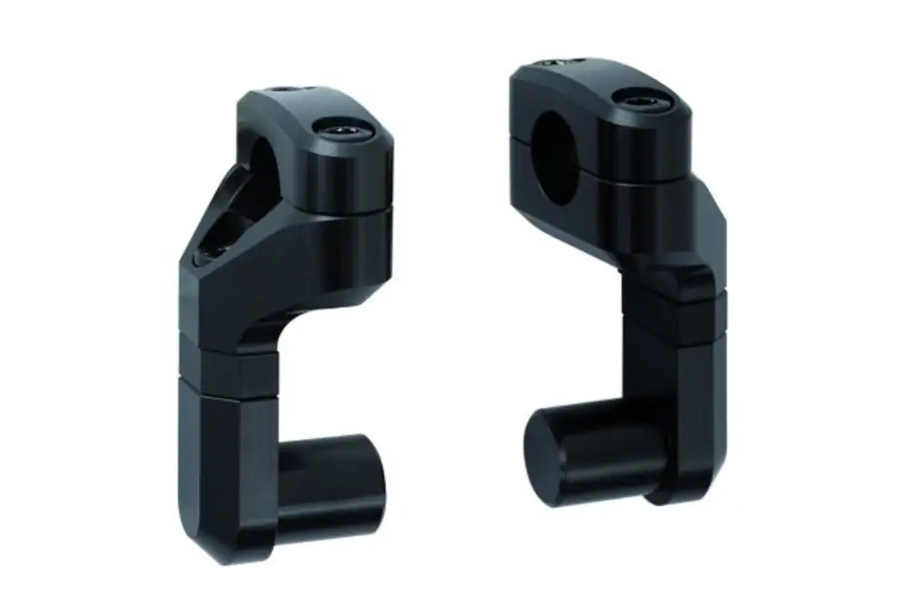 SW MOTECH Zvýšení řídítek VARIO-černé 22mm 28mm Rychlé Dodání